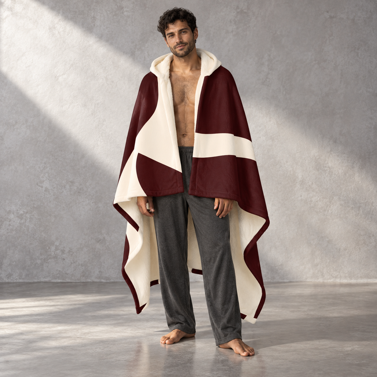The Velvet Standard - Hooded Fleece Sherpa Blanket