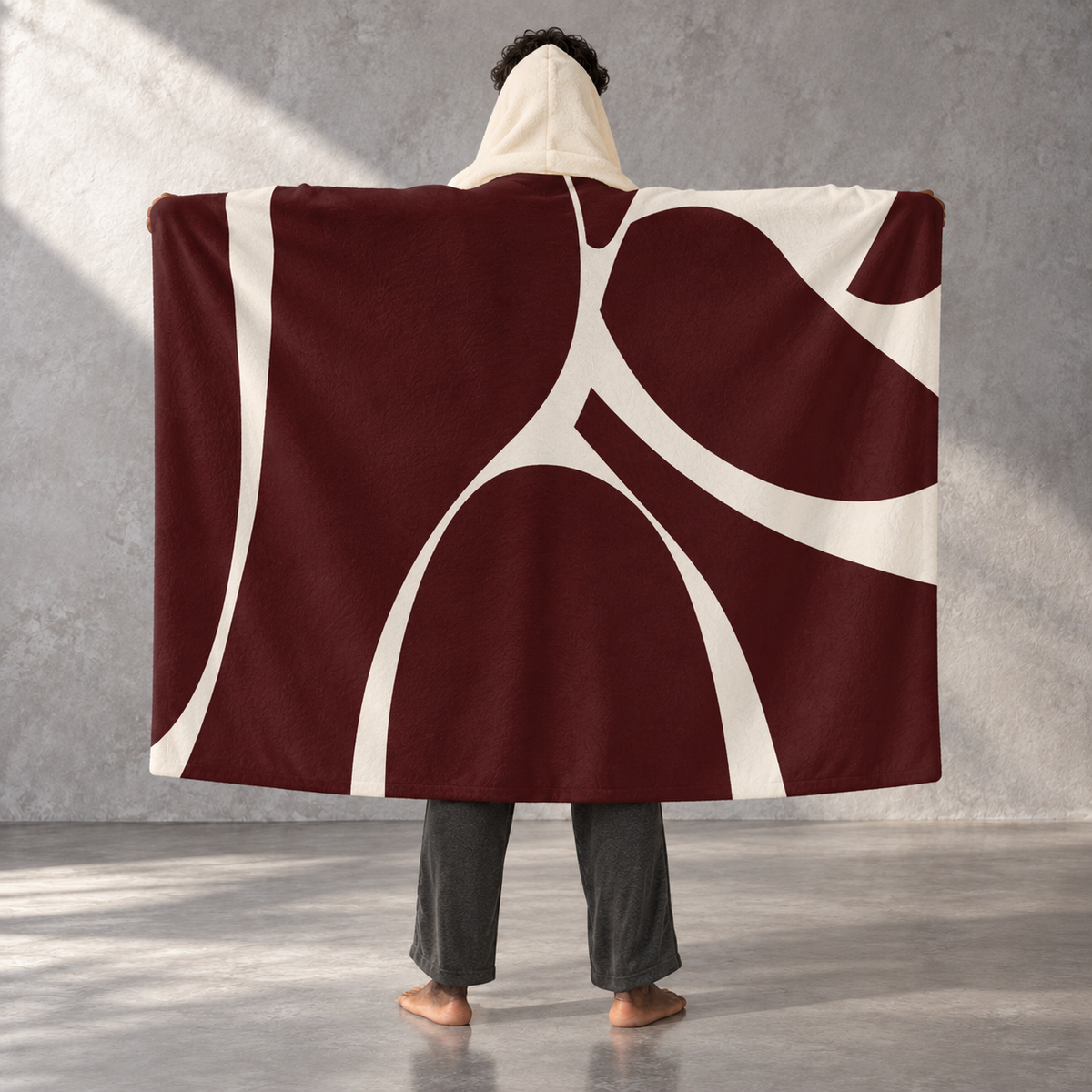The Velvet Standard - Hooded Fleece Sherpa Blanket