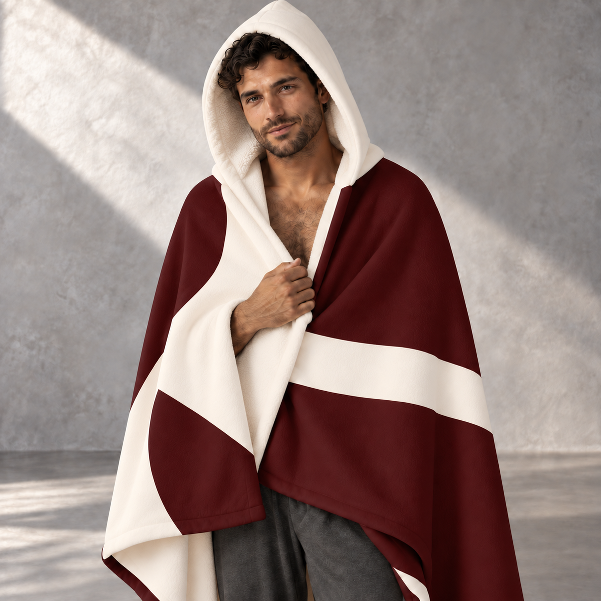 The Velvet Standard - Hooded Fleece Sherpa Blanket