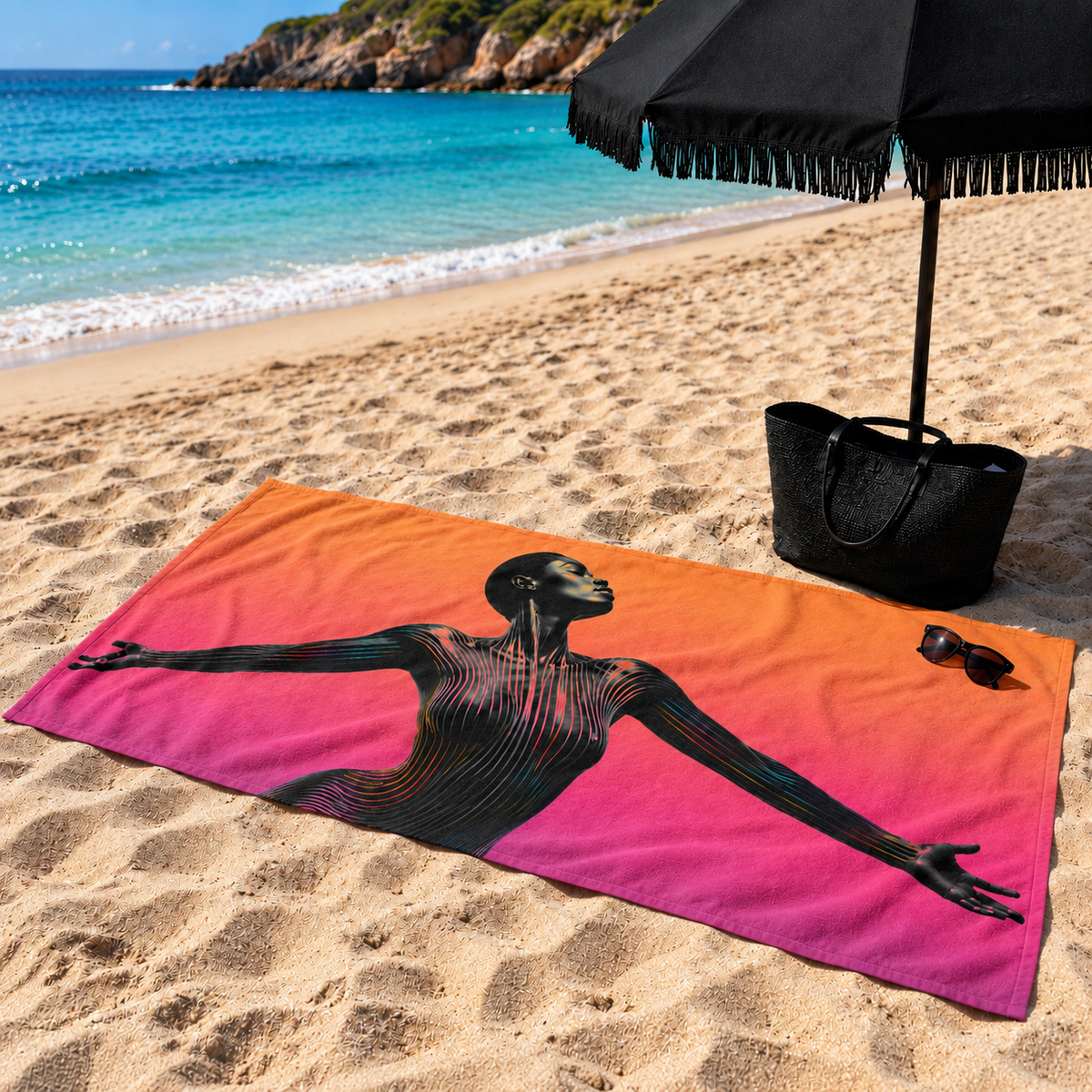 Uncontained - Beach Towel