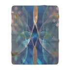 The Sanctuary - Sherpa Fleece Throw Blanket, product image.