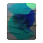 The Undertow - Sherpa Fleece Throw Blanket
