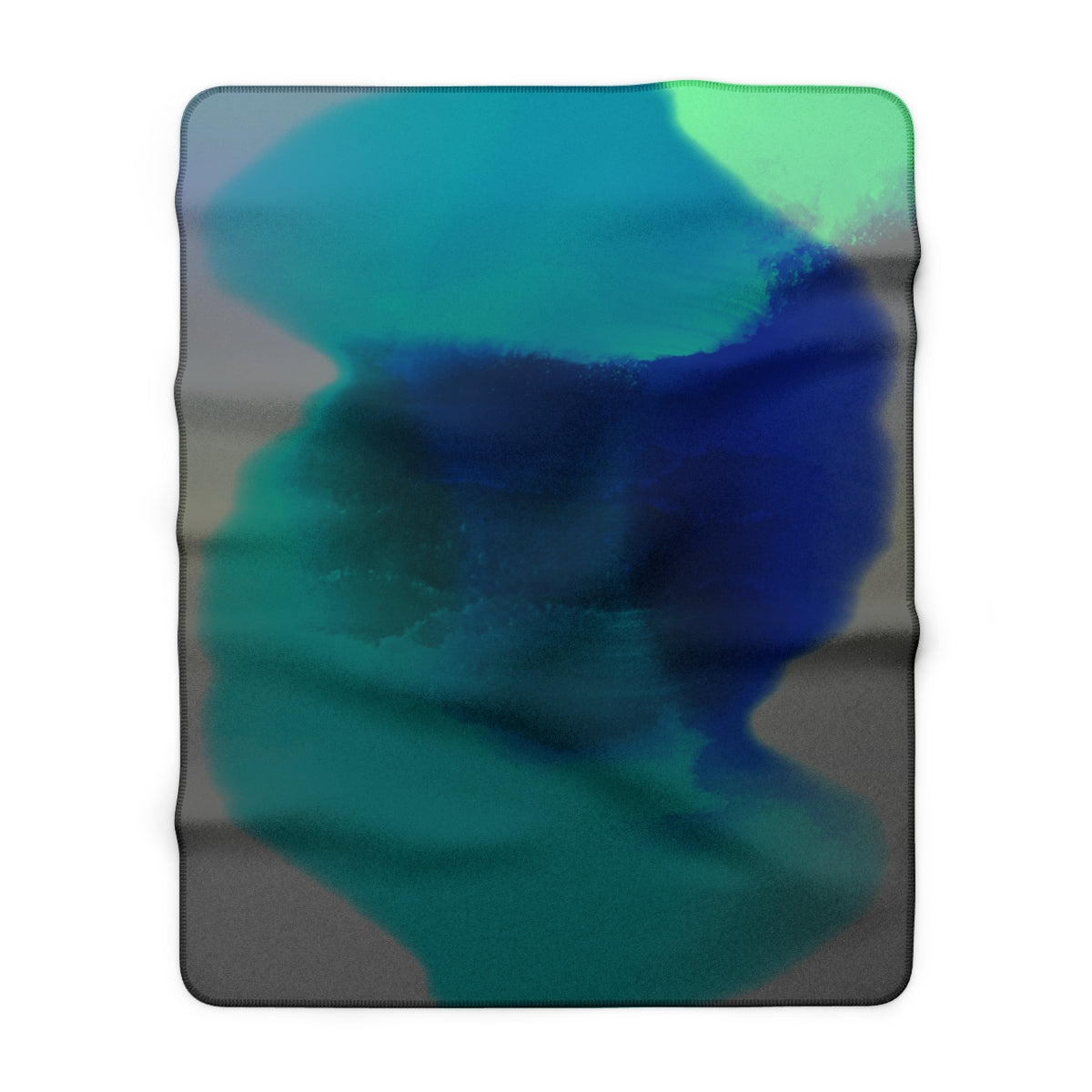The Undertow - Sherpa Fleece Throw Blanket