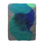 The Undertow - Sherpa Fleece Throw Blanket