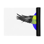 Front view of Winged Stillness - Yoga Pad.